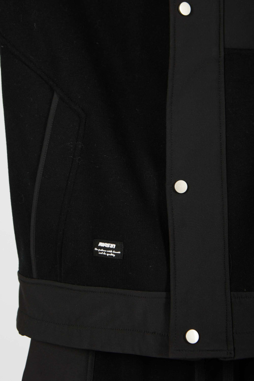 Толстовка на молнии (Черный, 110-134)