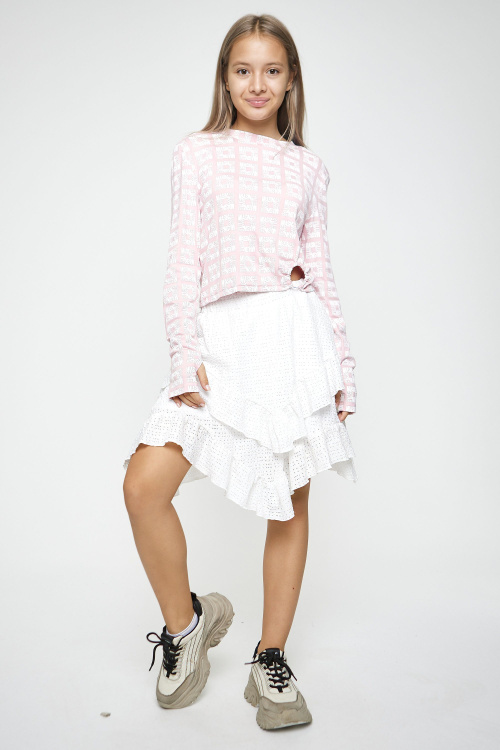 Лонгслив G-TN25118 (Розовый, 134-164)