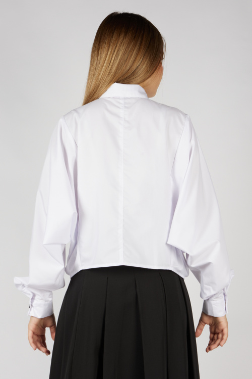 Блузка G-SH26235 Miasin (Белый, 134-140-146-152-158-164 (1-1-1-2-2-2) / 9 шт.)