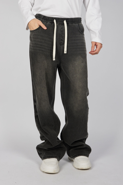 Джинсы B-JN35481 (джин. черный, 140-170)