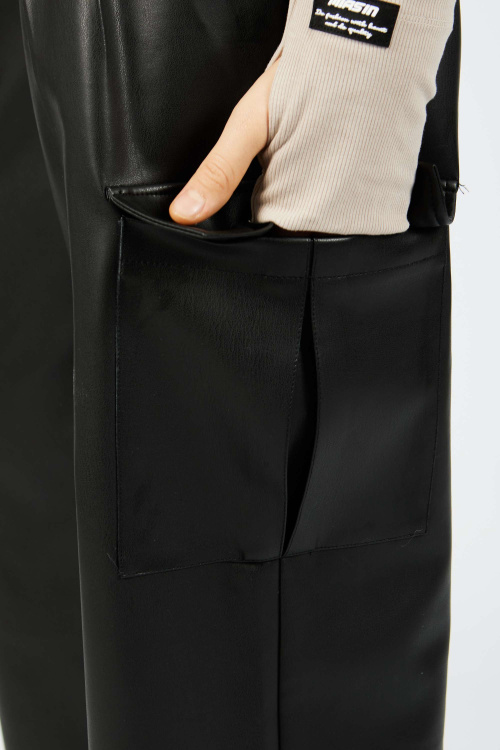 Брюки (Черный, 140-170)