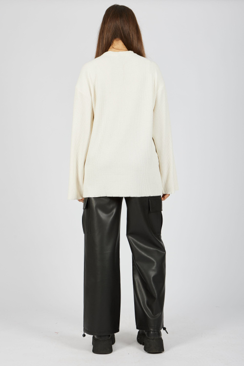 Лонгслив (Молочный, 140-170)