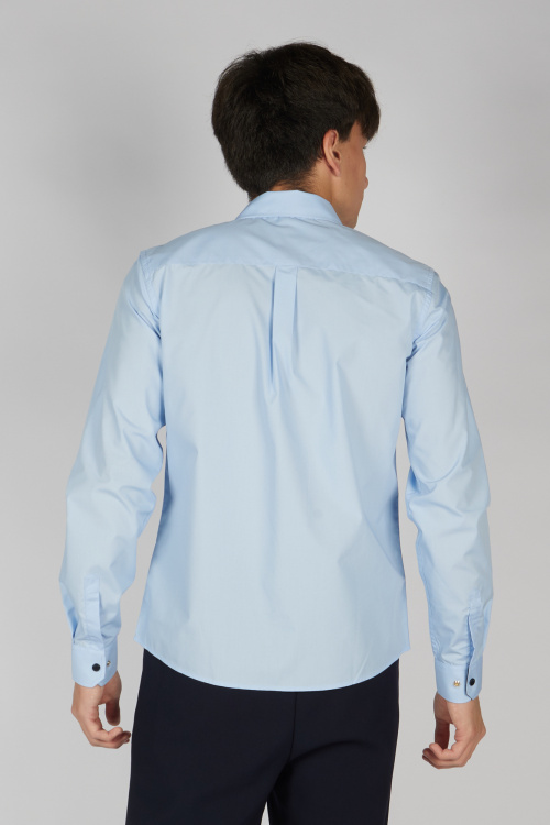 Рубашка B-SH35278-26 Miasin (Голубой, 122-134 (3 шт.))