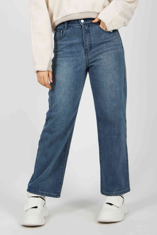 Джинсы (джин. синий, 140-170)