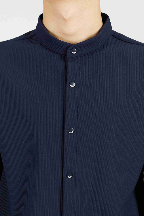 Рубашка B-SH34406 (Синий, 164)