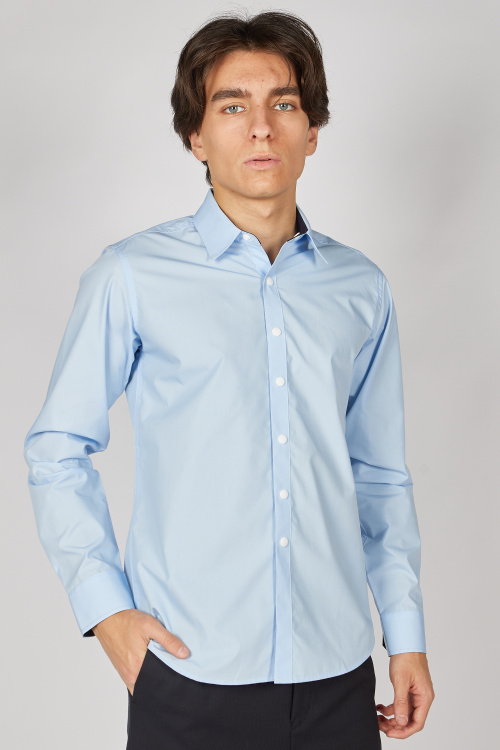 Рубашка B-SH35278 (Голубой, 122-134)