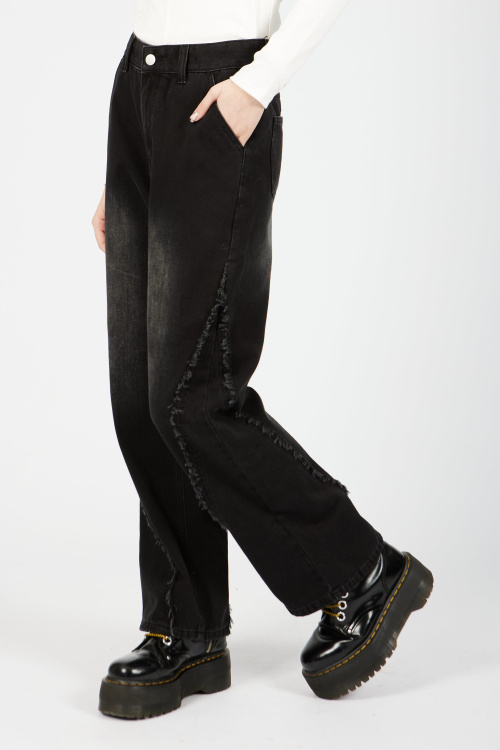 Джинсы (джин. черный, 140-170)