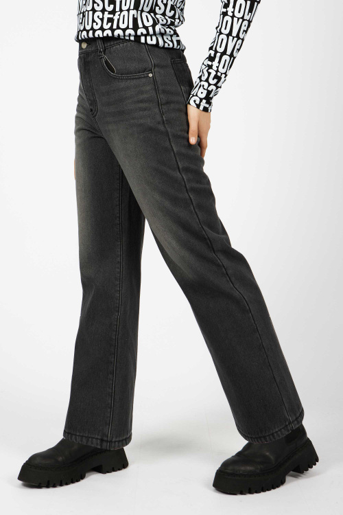 Джинсы (джин. черный, 140-170)