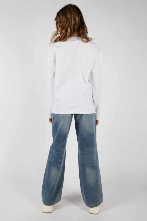 Джинсы G-JN25438 (джин. синий, 134-164)