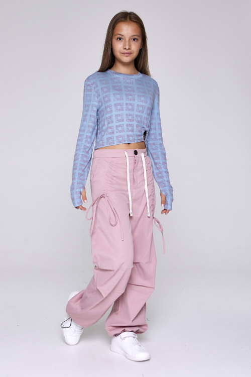 Лонгслив G-TN25118 (Джинс. синий, 134-164)