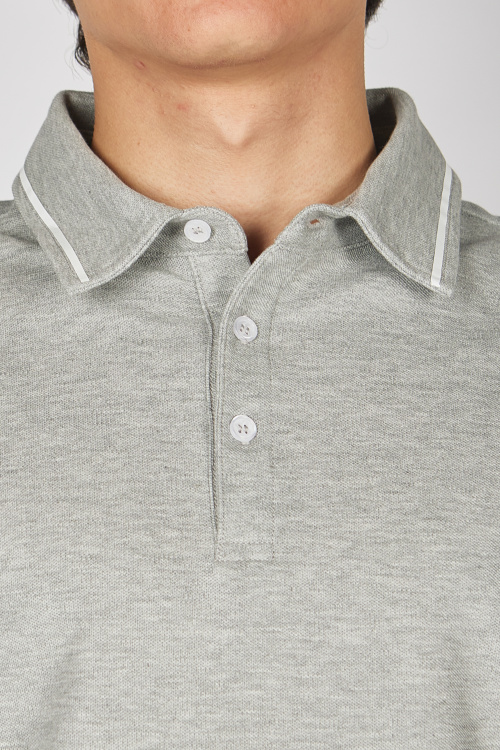 Поло B-PL35250 (Серый, 140-170)