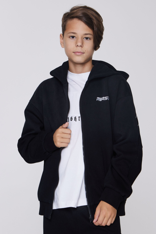 Бомбер B-HDZ35124 (черный, 140)