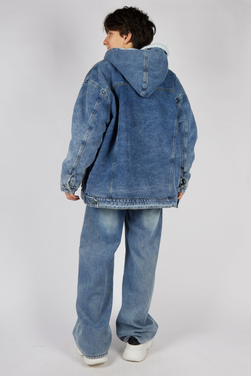 Джинсы B-JN35459 (джин. синий, 140-170)