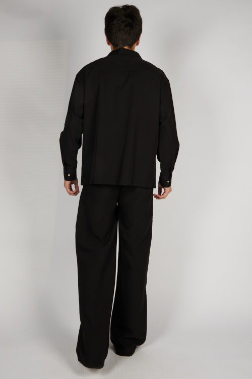 Рубашка B-SH36215 Miasin (Черный, 122-134 (3 шт.))