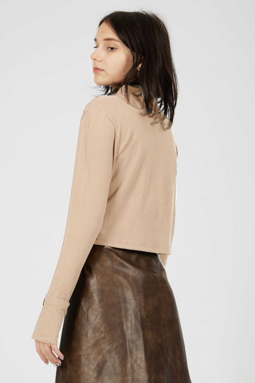 Лонгслив (Бежевый, 140-170)