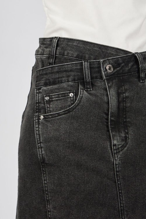 Юбка G-SK25430 Miasin (джин. черный, 164)