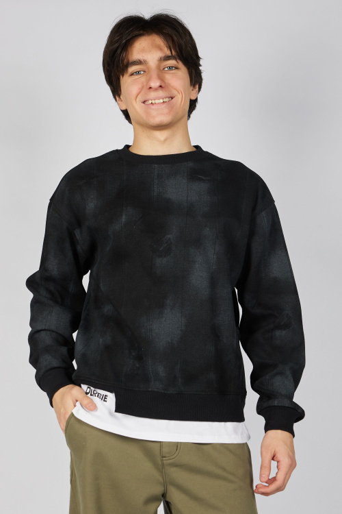 джемпер B-SW35518 (Черный, 140-170)