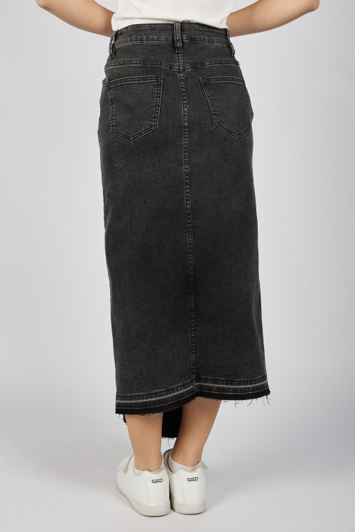 Юбка G-SK25430 Miasin (джин. черный, 164)