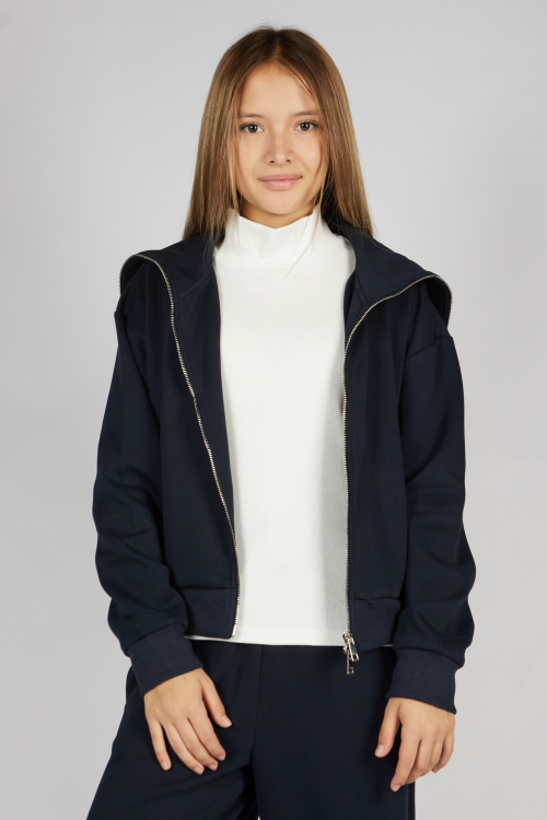 Толстовка на молнии G-HDZ26266 Miasin (Синий, 122-128 (2 шт.))