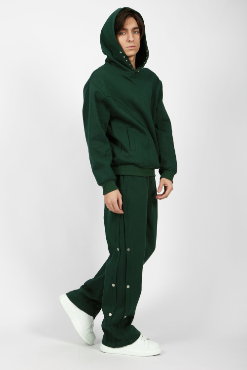 Худи (зеленый, 140-170)