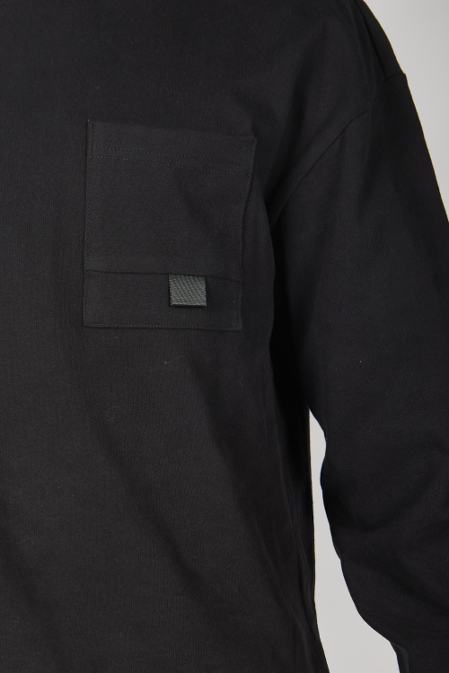 Лонгслив B-SW35274 (Черный, 140-170)