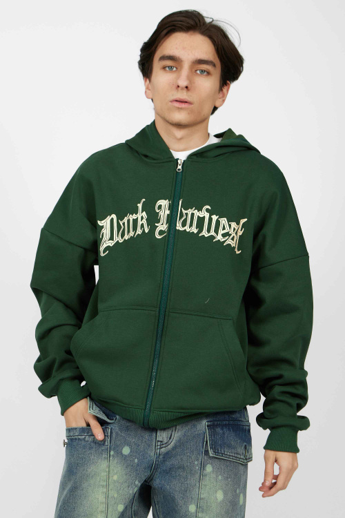 Худи (зеленый, 140-170)