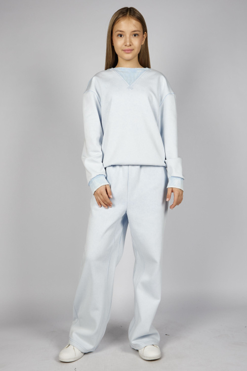 Брюки B-TR35462 (Голубой, 140-170)
