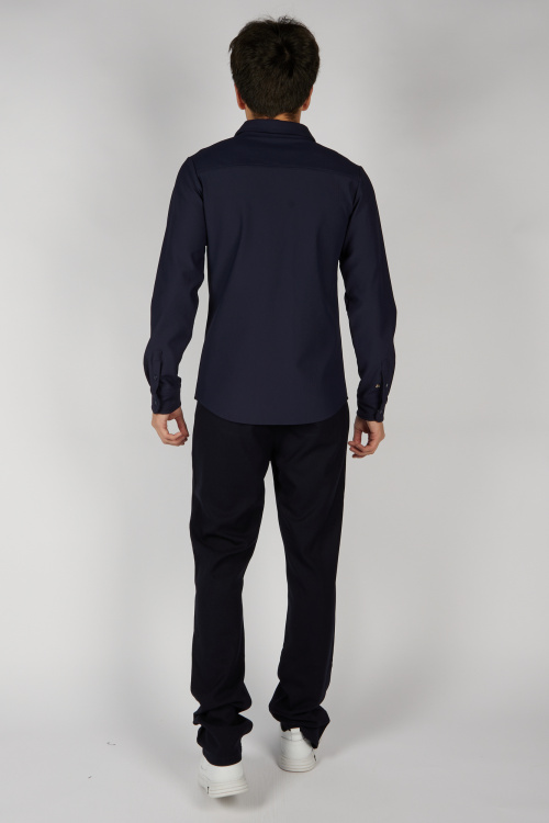 Рубашка B-SH35231-26 Miasin (Синий, 122-134 (3 шт.))