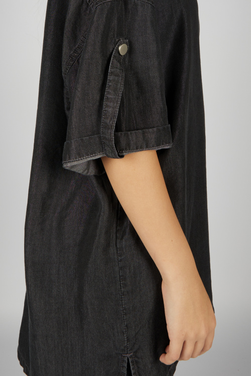 Блузка G-SH26096 Martkin (джинс. черный, 134)