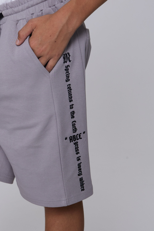 Шорты B-TR35196 (серый, 140)