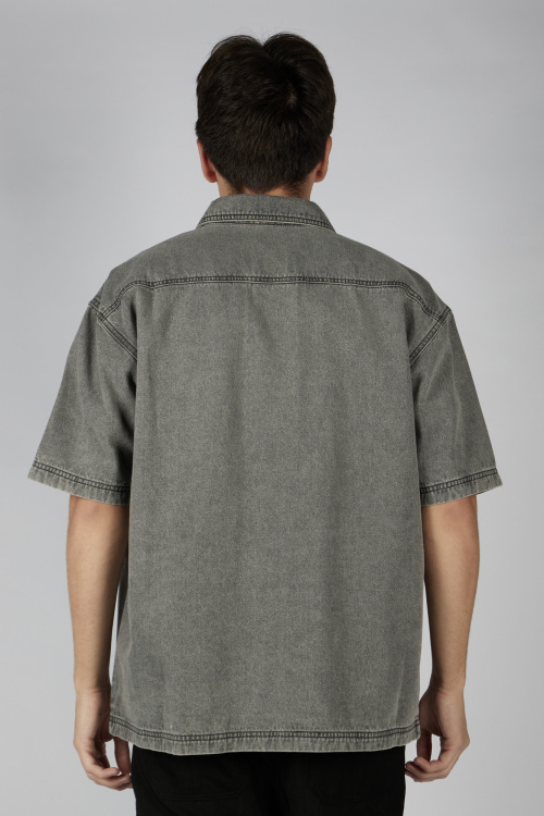 Рубашка B-SH36015 Martkin (Джинc. серый, 146)