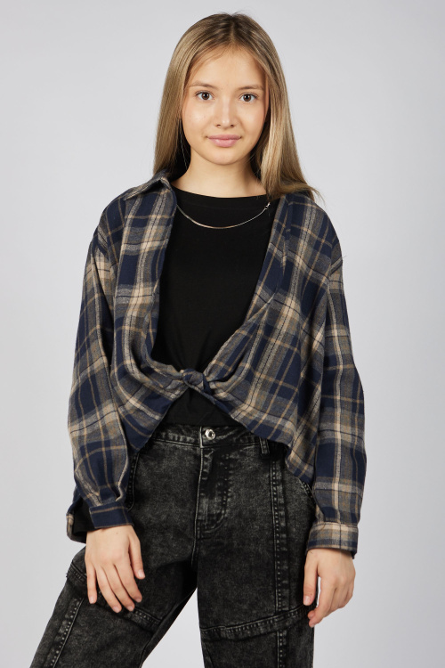 Блузка G-SH25483 (Синий, 104-128)