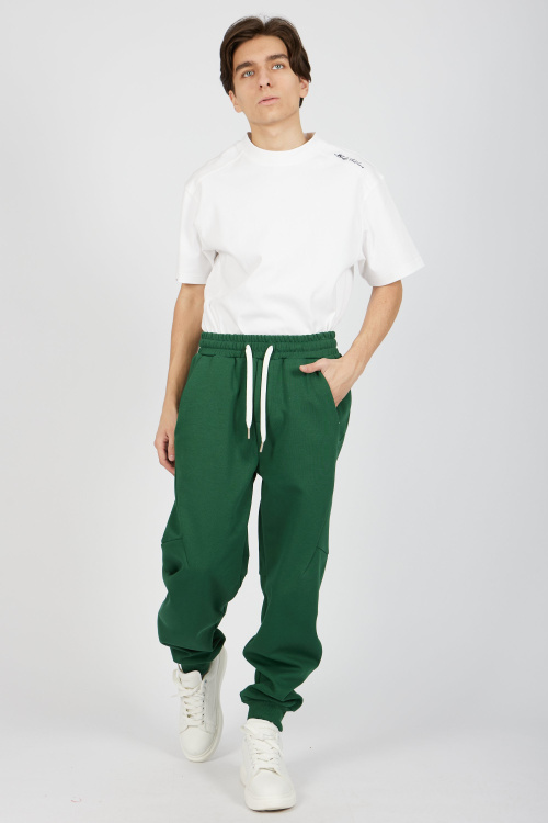 Брюки (зеленый, 110-134)