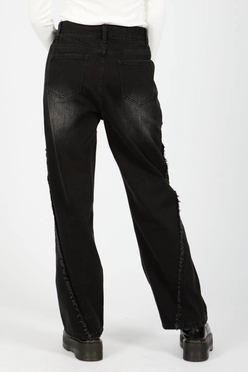 Джинсы (джин. черный, 140-170)