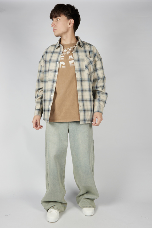 Джинсы B-JN36005 Miasin (джинс. беж-синий, 140-170)