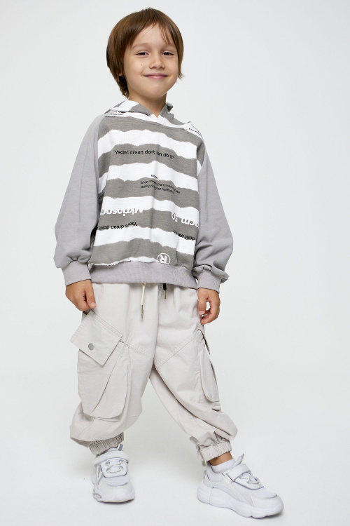 Брюки B-TR35194 (Светло-бежевый, 110-134)