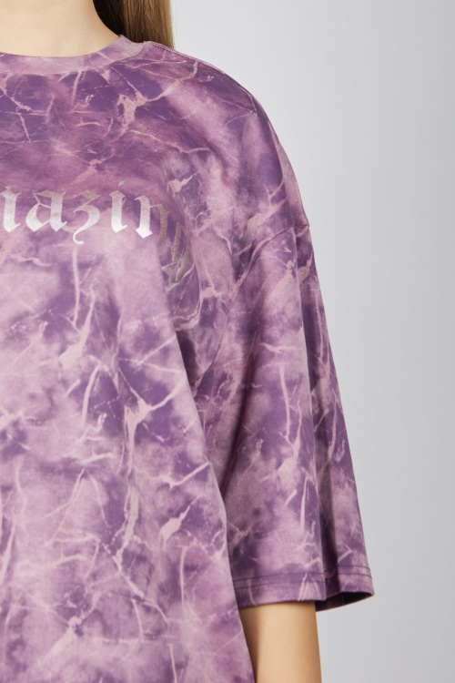 Футболка B-TS35443 (грязный сиреневый, 140-170)