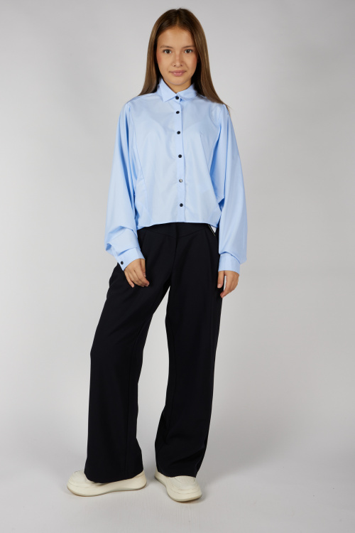 Блузка G-SH26235 Miasin (Голубой, 134-140-146-152-158-164 (1-1-1-2-2-2) / 9 шт.)