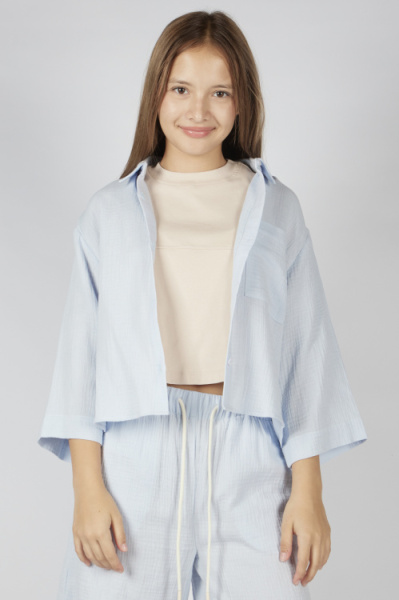 Блузка G-SH26087 Miasin (Голубой, 134-164)