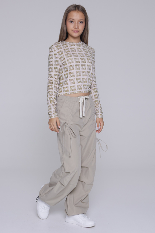 Лонгслив G-TN25118 (Светло-бежевый, 134-164)