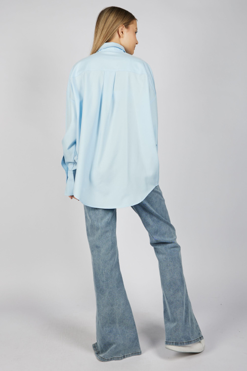 Блузка G-SH25461 (Голубой, 134-164)