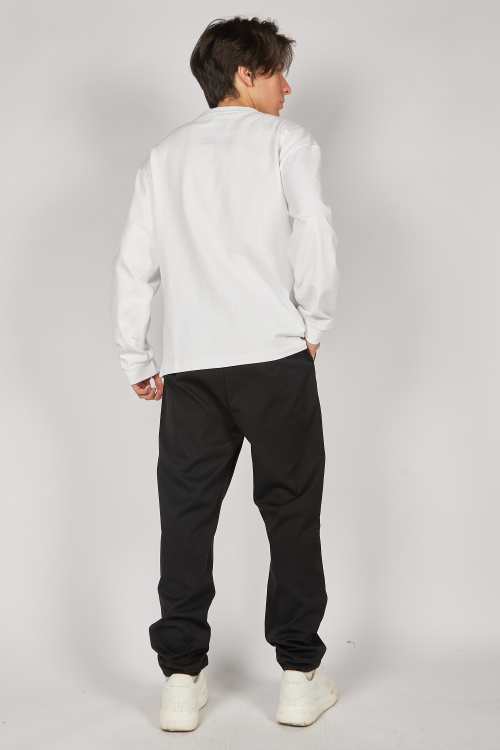 Лонгслив B-SW35274 (Белый, 140-170)