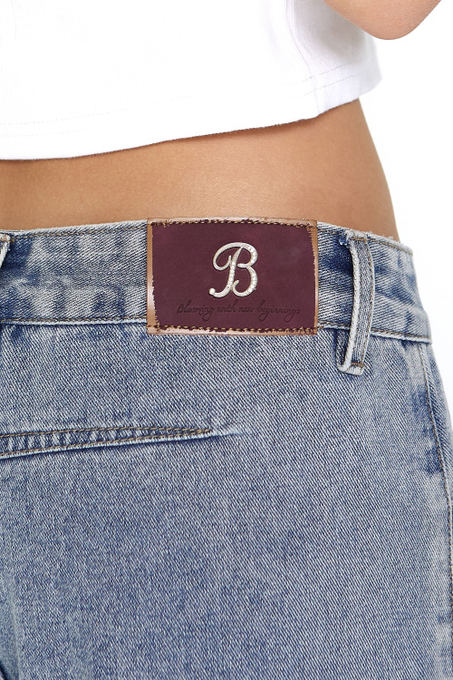 Джинсы B-JN35159 (Джинсовый, 140)