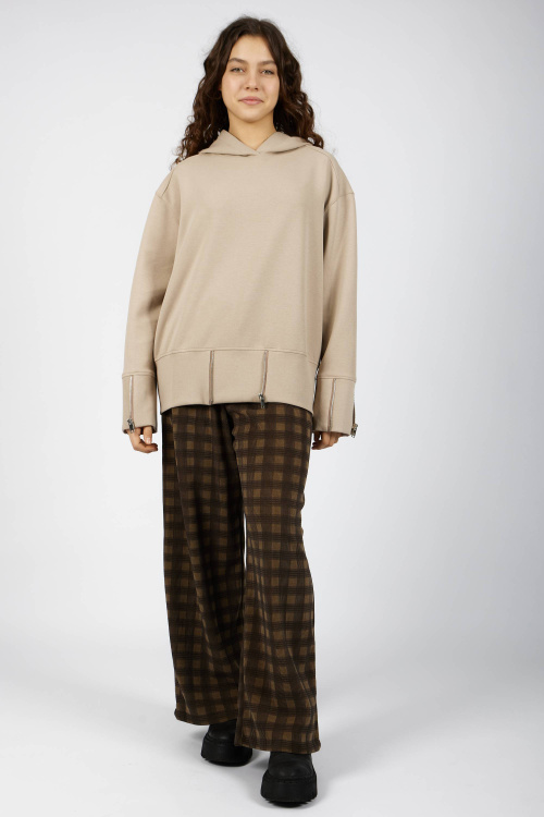 Брюки (коричневый, 140-170)