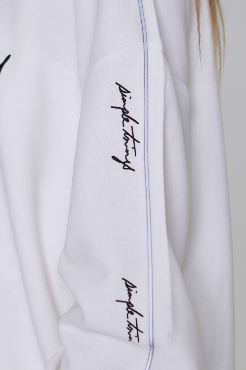 Джемпер B-SW35050 (Белый, 140-170)