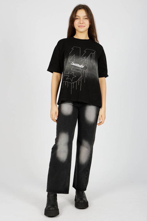 Футболка (Черный, 170)