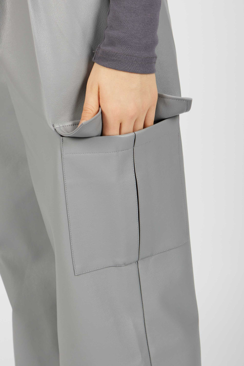 Брюки (Серый, 140)