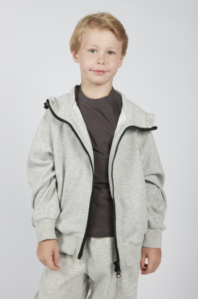 Толстовка на молнии B-HDZ36130 Miasin (Серый, 100-130)