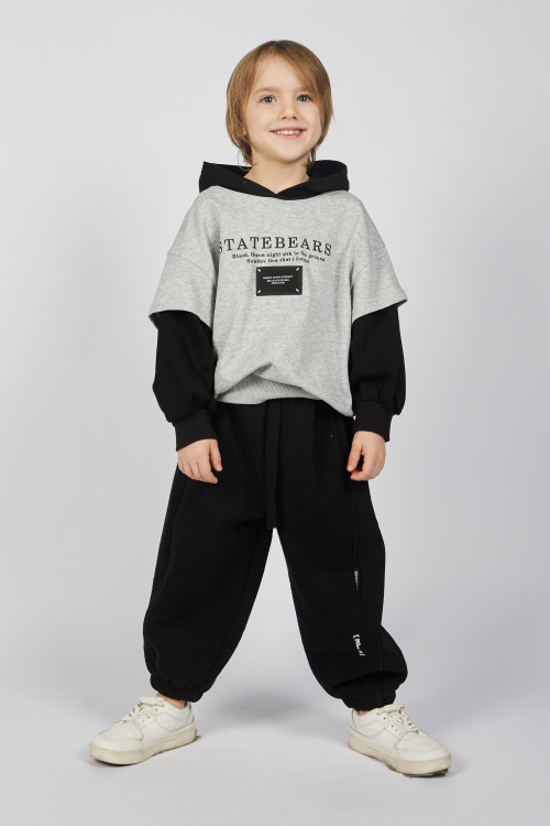 Брюки B-TR35505 (Черный, 140-170)