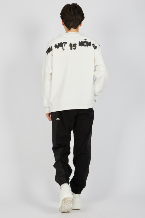 Лонгслив (Белый, 110-134)